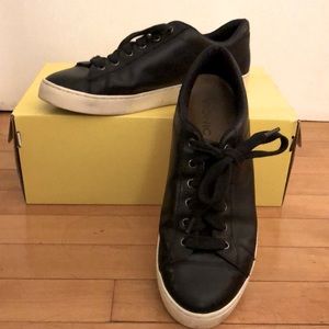 Vionic black leather sneakers. Size 8.5